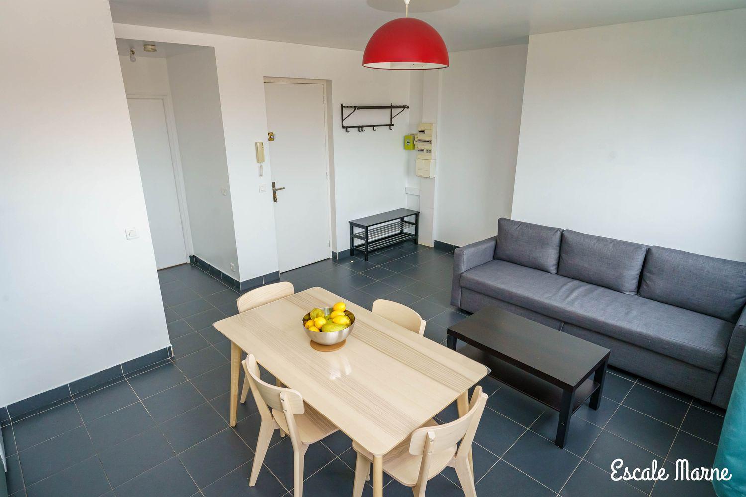 Escale-Marne Fr - 202 - Free Parking - Free Luggage Storage - All Equipped - Linen Included - Washing Machine - 10Mn Walk Metro 8 - Rer A - Panoramic View - From 1 To 14 Guests メゾン・アルフォール エクステリア 写真