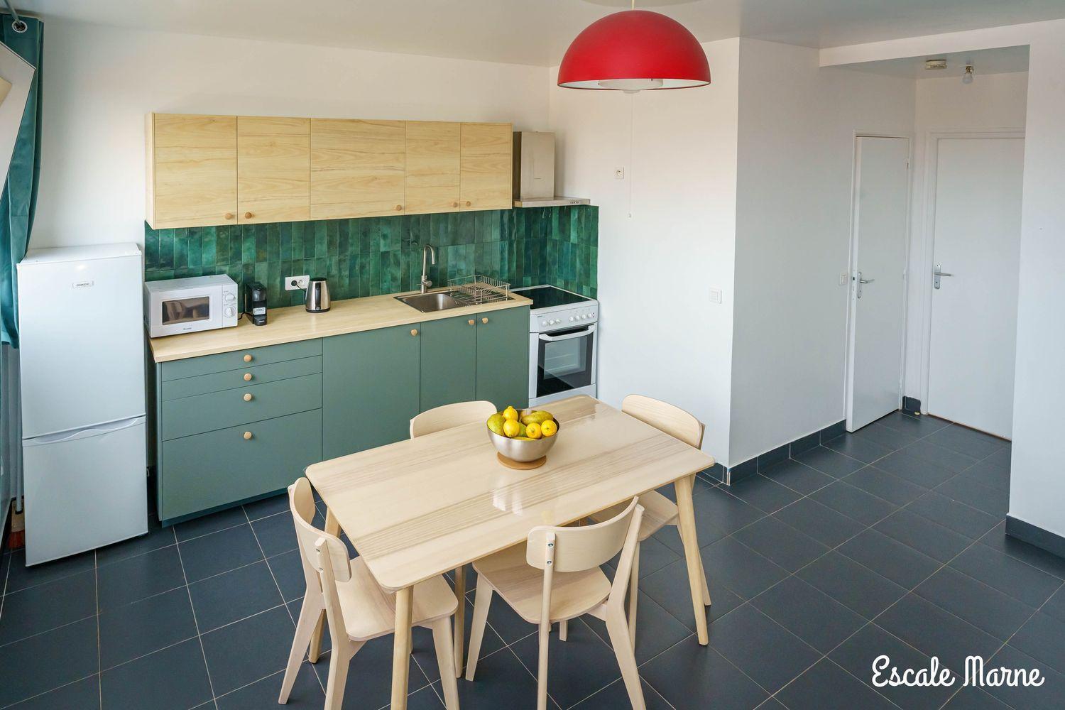 Escale-Marne Fr - 202 - Free Parking - Free Luggage Storage - All Equipped - Linen Included - Washing Machine - 10Mn Walk Metro 8 - Rer A - Panoramic View - From 1 To 14 Guests メゾン・アルフォール エクステリア 写真