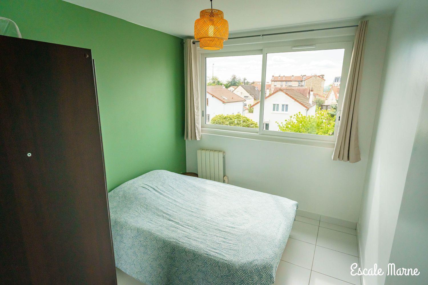 Escale-Marne Fr - 202 - Free Parking - Free Luggage Storage - All Equipped - Linen Included - Washing Machine - 10Mn Walk Metro 8 - Rer A - Panoramic View - From 1 To 14 Guests メゾン・アルフォール 部屋 写真