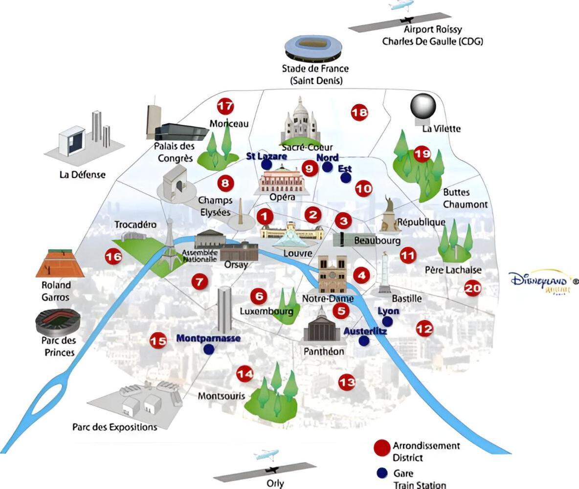 Escale-Marne Fr - 202 - Free Parking - Free Luggage Storage - All Equipped - Linen Included - Washing Machine - 10Mn Walk Metro 8 - Rer A - Panoramic View - From 1 To 14 Guests メゾン・アルフォール エクステリア 写真