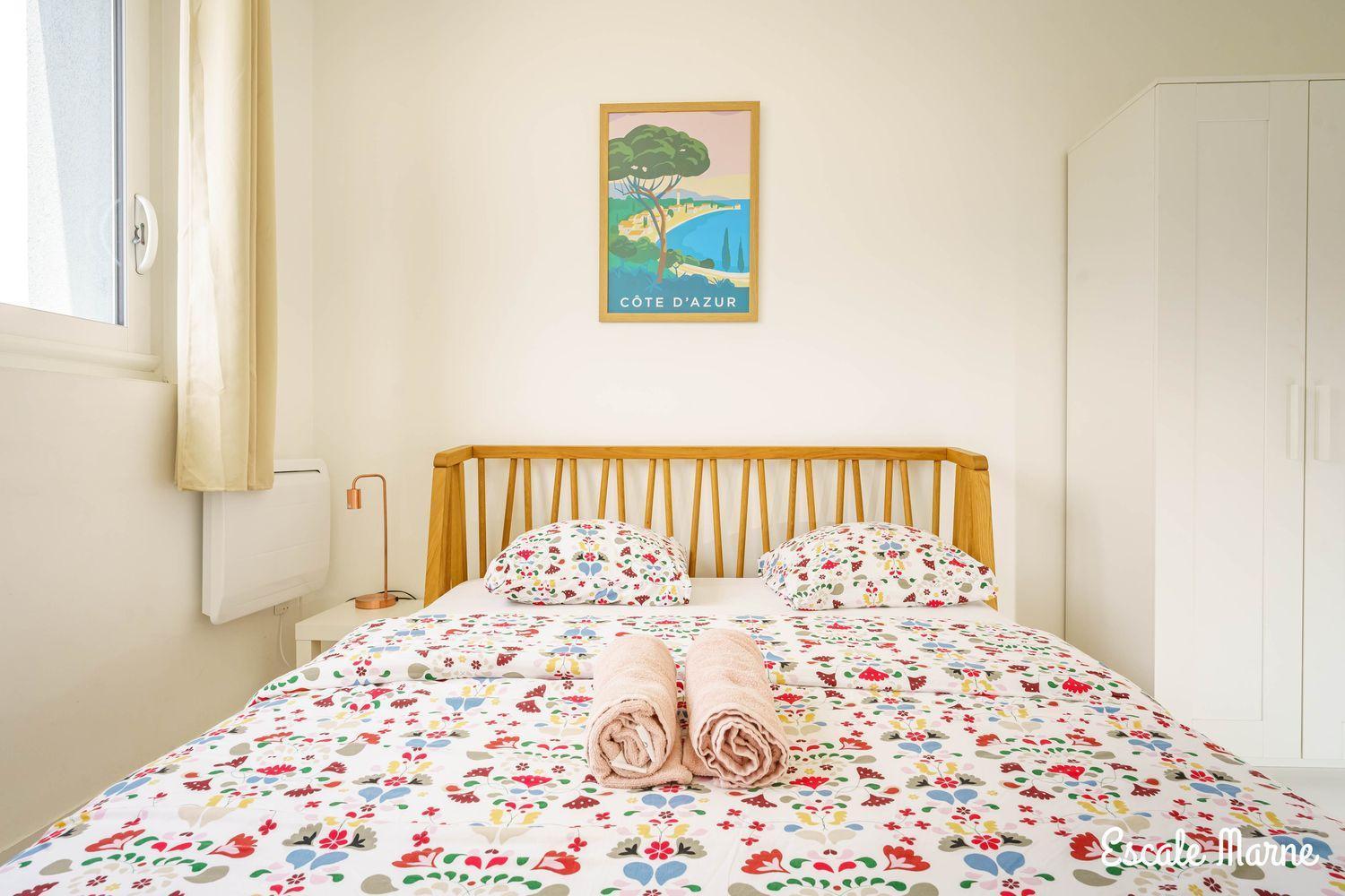 Escale-Marne Fr - 202 - Free Parking - Free Luggage Storage - All Equipped - Linen Included - Washing Machine - 10Mn Walk Metro 8 - Rer A - Panoramic View - From 1 To 14 Guests メゾン・アルフォール エクステリア 写真